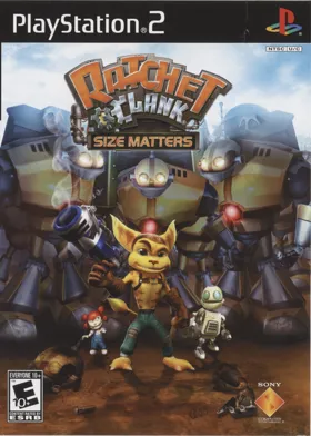 Ratchet & Clank - Size Matters box cover front